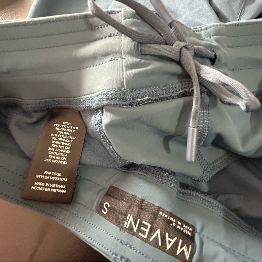 Maven Co-op Shorts Men's Essential Performance Stretch Deep Slate SizeSmall - Picture 6 of 7